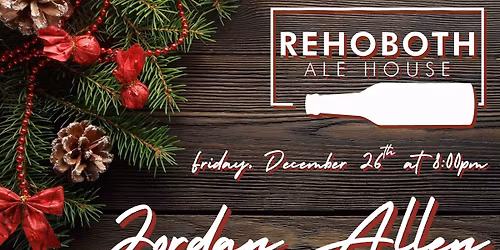 Jordan Allen at Rehoboth Ale House