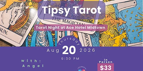 Tipsy Tarot Downtown: Eclipse Season Pop-Up