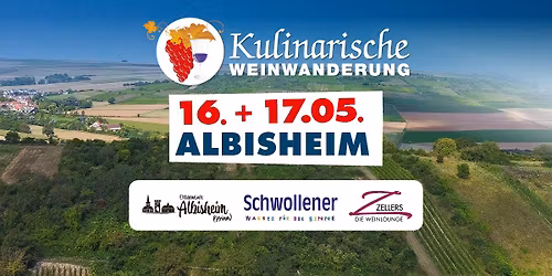 Weinwanderung Albisheim\/Zellertal 16.& 17.5.2026