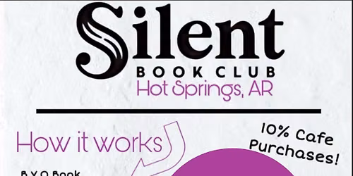 Silent Book Club - Hot Springs - Evening