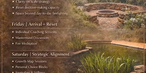 Step into stillness -A leadership retreat