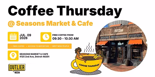 Coffee Thursday at Seasons Market & Cafe