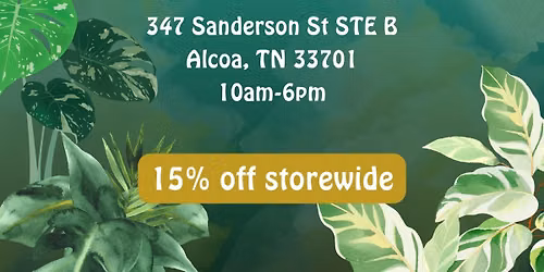 Birthday Sale Event