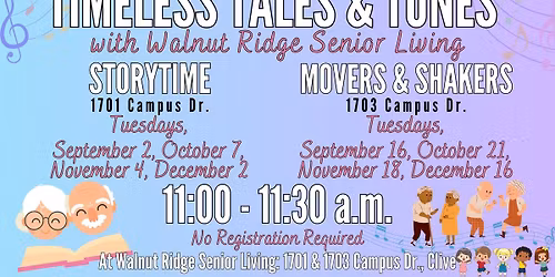 Timeless Tales and Tunes with Walnut Ridge Senior Living