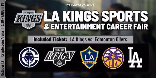 2026 LA Kings Sports & Entertainment Career Fair