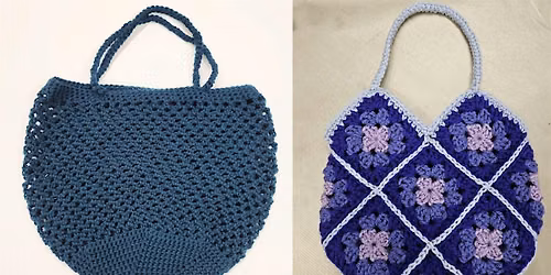Crochet Market Bag - Market City