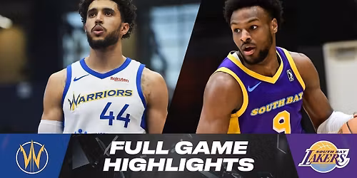 South Bay Lakers at Santa Cruz Warriors at Kaiser Permanente Arena