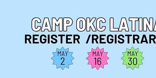 Spring Camp OKC Latina - May 30, 2026 - FREE Fishing Clinic