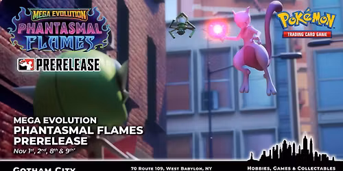 Pokemon: Phantasmal Flames Prerelease