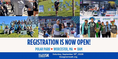 2026 Massachusetts Blue & Green Walk\/5K