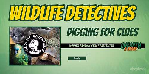 Summer Reading Guest Presenter Wildlife Adventures