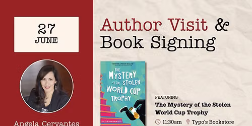Angela Cervantes Author Visit and Book Signing