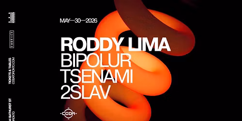RODDY LIMA x CODA | May 30th