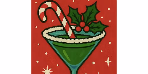 Paint & Sip: Candy Cane Cheers
