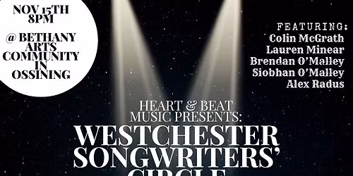 Westchester Songwriters' Circle: November 2025