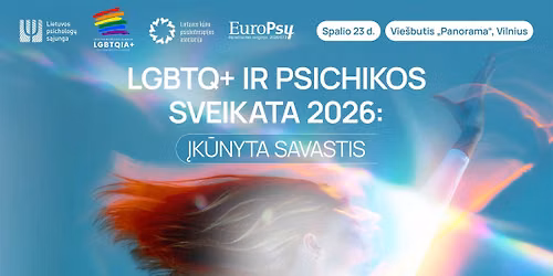 LGBTQ+ ir psichikos sveikata 2026: \u012fk\u016bnyta savastis