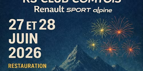 Rassemblement Automobile RS CLUB COMTOIS