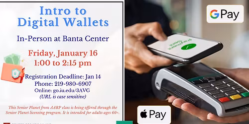 Senior Planet: Intro to Digital Wallets
