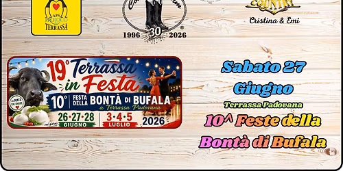 10^ Festa della Bont\u00e0 di Bufala a Terrassa Padovana