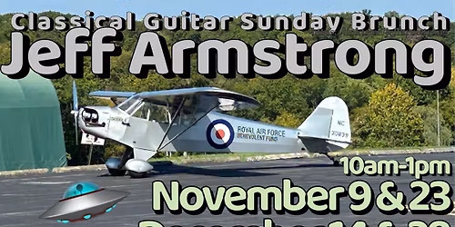 Jeff Armstrong Classical Guitar Sunday Brunch at Hangars Cafe Lagrange NY