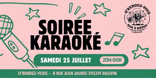 \ud83c\udfa4 SOIREE KARAOKE ! \ud83c\udfb6