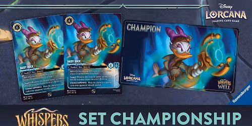 Disney Lorcana Whispers In The Well Set Championship