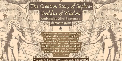 The Creation Story of Sophia-Goddess of Wisdom Creative Workshop