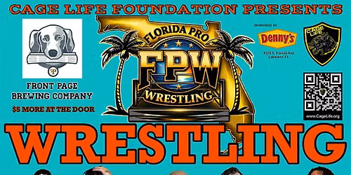 FLORIDA PRO WRESTLING - at Front Page Brewing-Bartow
