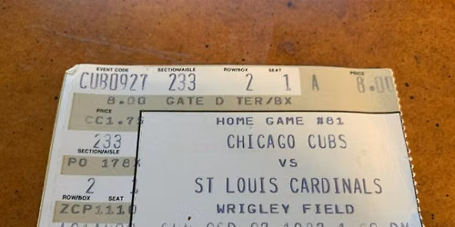 Chicago Cubs at St. Louis Cardinals at Busch Stadium