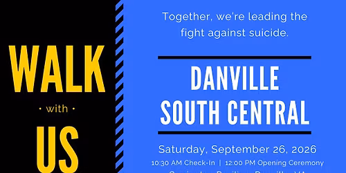 Danville - South Central Out of the Darkness Walk