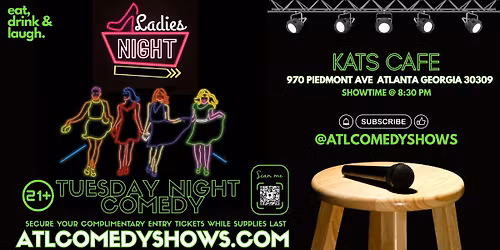 Ladies Night Comedy Jam @ Kat's Cafe
