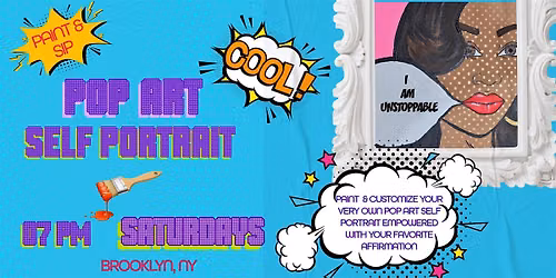 Pop Art Self Portraits Painting Workshop