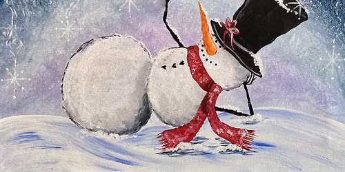 Snowflake Stargazing- Paint and Sip