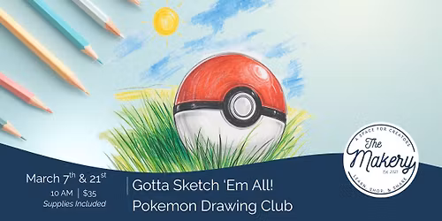 Gotta Sketch 'Em All! Pokemon Drawing Club