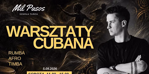 URODZINOWE WARSZTATY SALSA Z DANIELEM - 05.09.26 - SOBOTA - 11:00-15:00