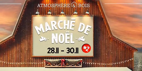 March\u00e9 de No\u00ebl #2 - Atmosph\u00e8re & Bois