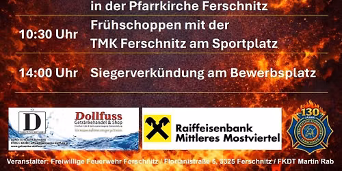 130 Jahre FF Ferschnitz - Fr\u00fchschppen beim Abschnittsfeuerwehr- und Feuerwehrjugendleistungsbewerb