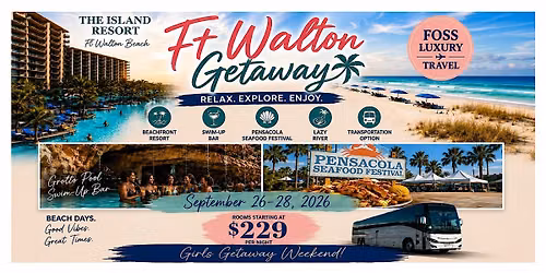 Ft. Walton\/Pensacola Beach Seafood Festival Girl's Trip
