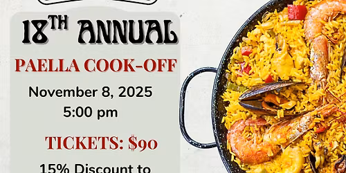 18th Annual Paella Cook-Off