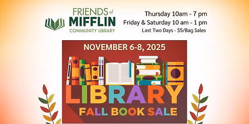 Friends of MCL Fall Book Sale