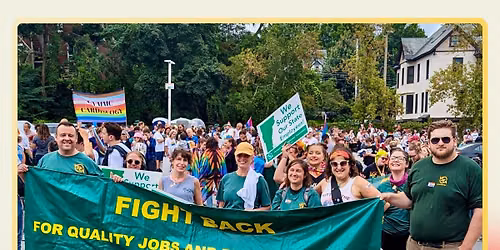 March with VSEA at Burlington Pride!