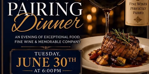 'Year's Best" Wine Pairing Dinner 