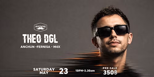 Mustache Presents Theo DGL | Tech-house, melodic techno and underground grooves
