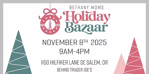 2025 Bethany Moms Holiday Bazaar