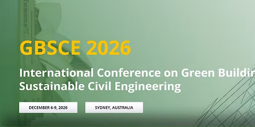 Conference on Green Building and Sustainable Civil Engineering