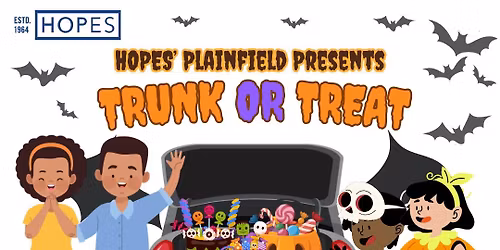\ud83c\udf83 HOPES' Plainfield Trunk or Treat