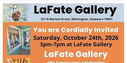 LaFate Gallery 11th Anniversary and Eunice\u2019s LaFate\u2019s Birthday Celebration!