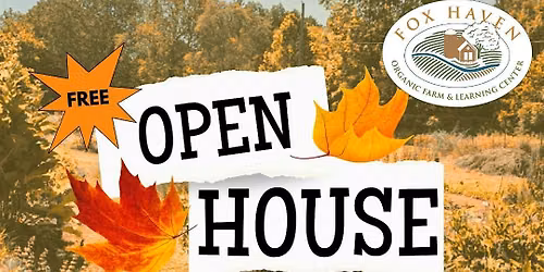 Free Fall Open House at Fox Haven Farm in Frederick, MD