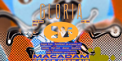 Gloria w\/ Grace Open Air \u2022 Sugar Free ~ Pureblast (5h extended set) ~ Combe ~ Ma\u00ef-Linh ~ dia\u0192an...