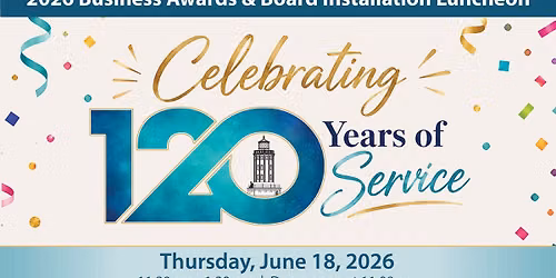 2026 Business Awards & Board Installation Luncheon